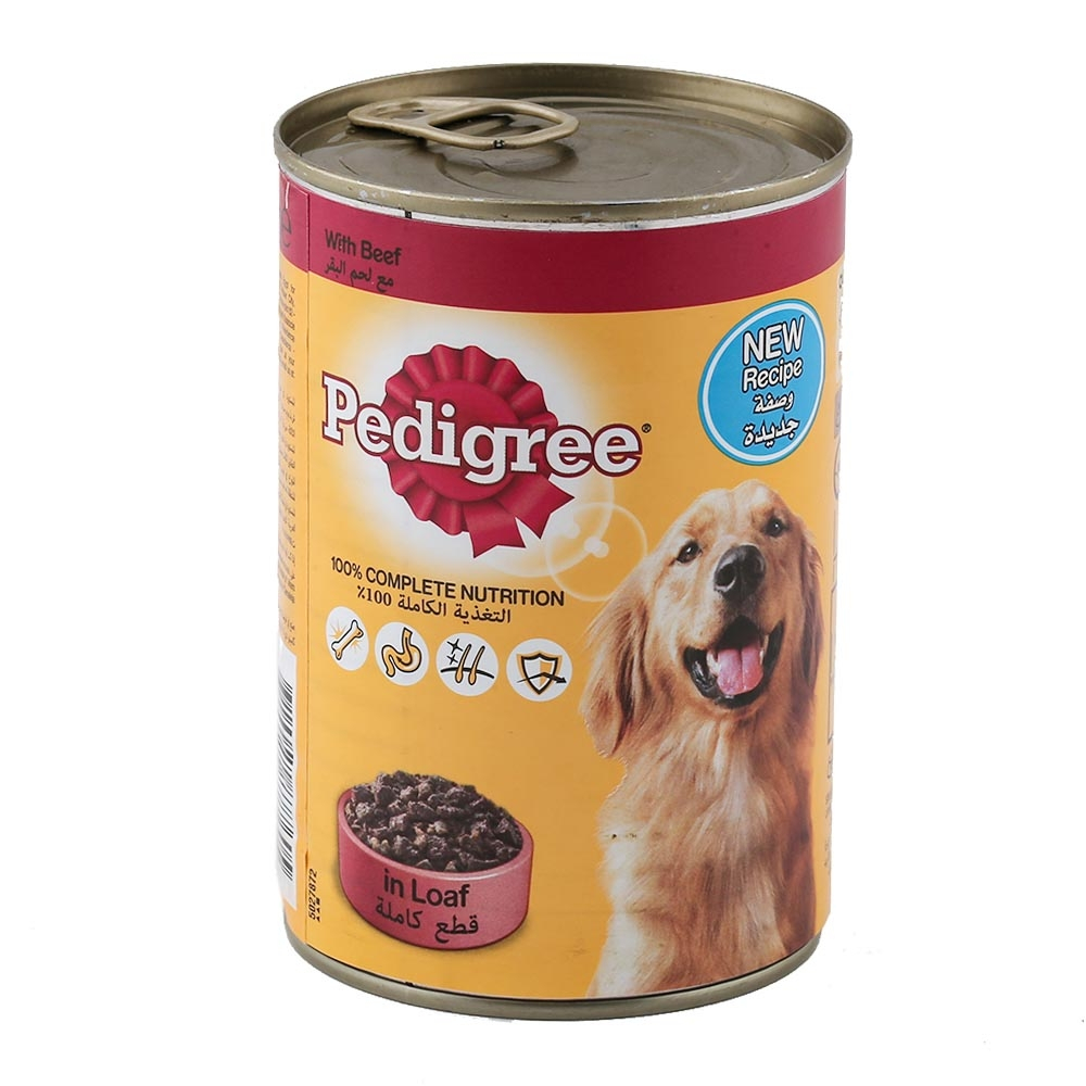 pedigree beef chunks